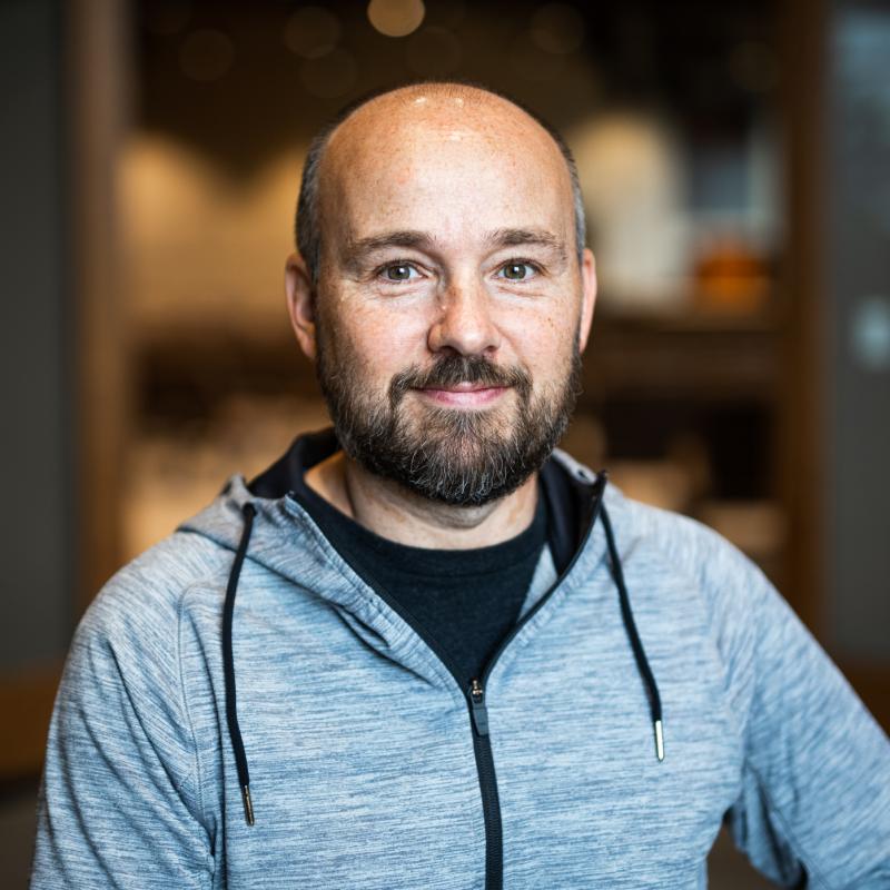 Portrait of Greg Hook