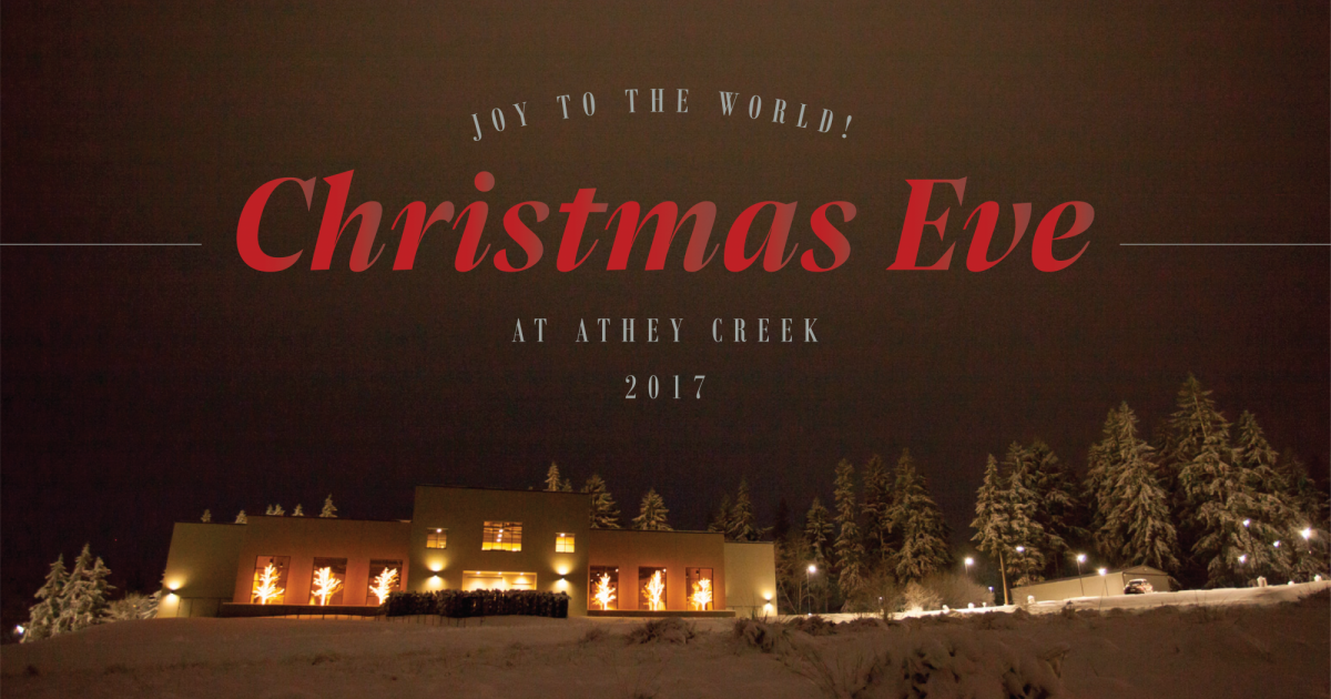 Athey creek christmas eve service
