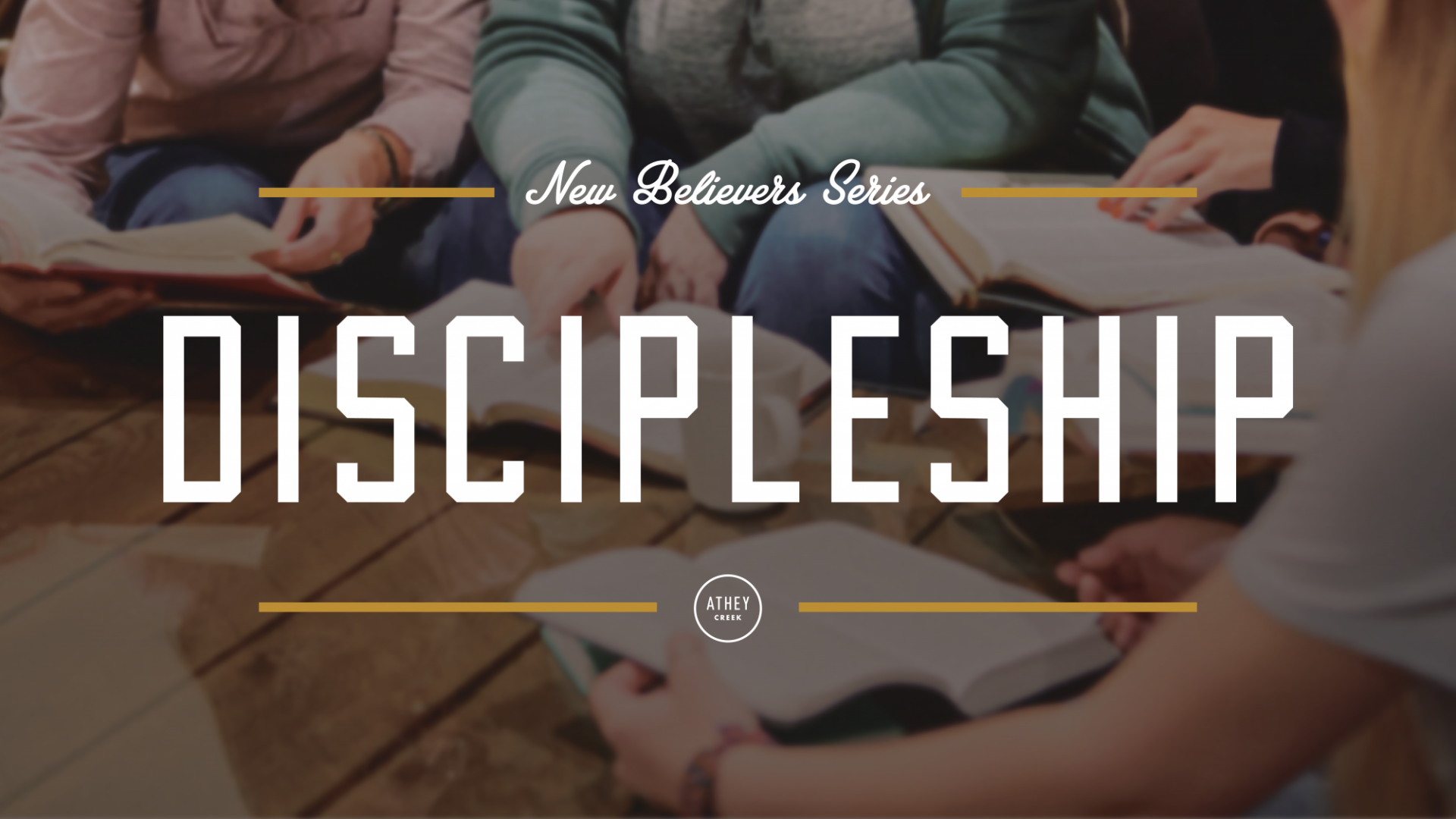 Teaching artwork for Discipleship