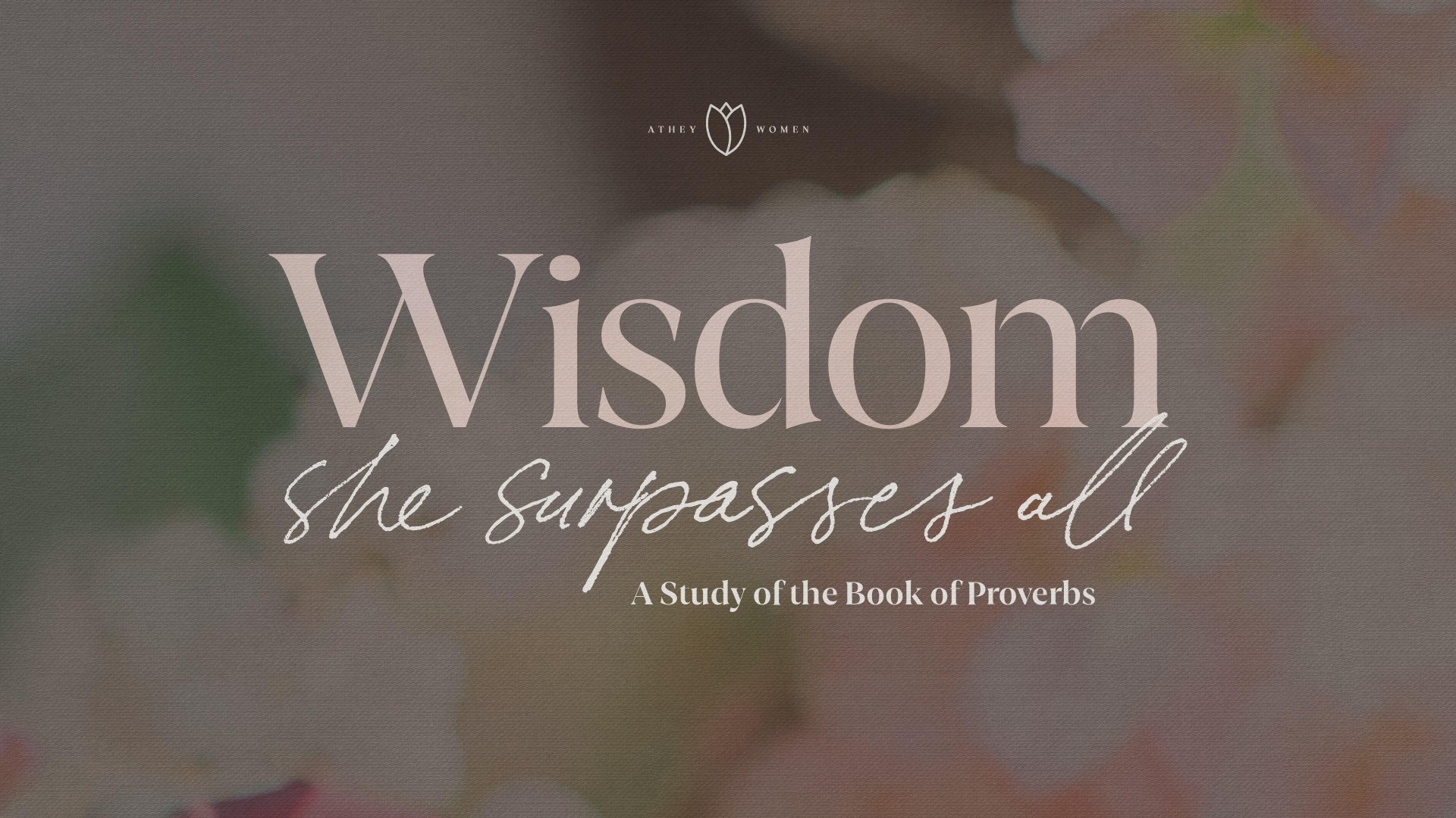 Teaching artwork for Proverbs Study