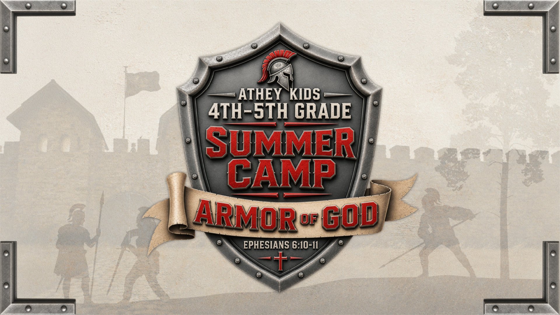 Poster for 4th-5th Grade Camp
