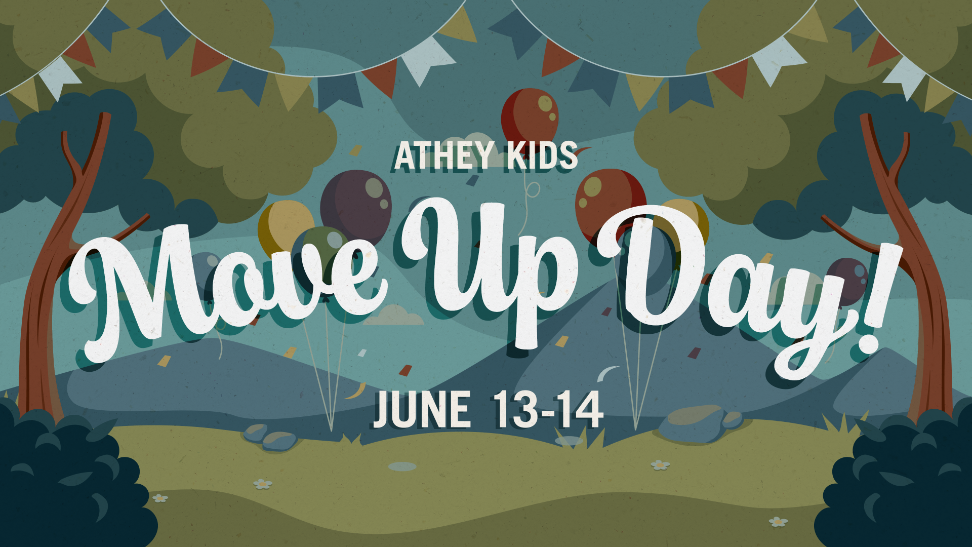 Poster for Move Up Day - Athey Kids