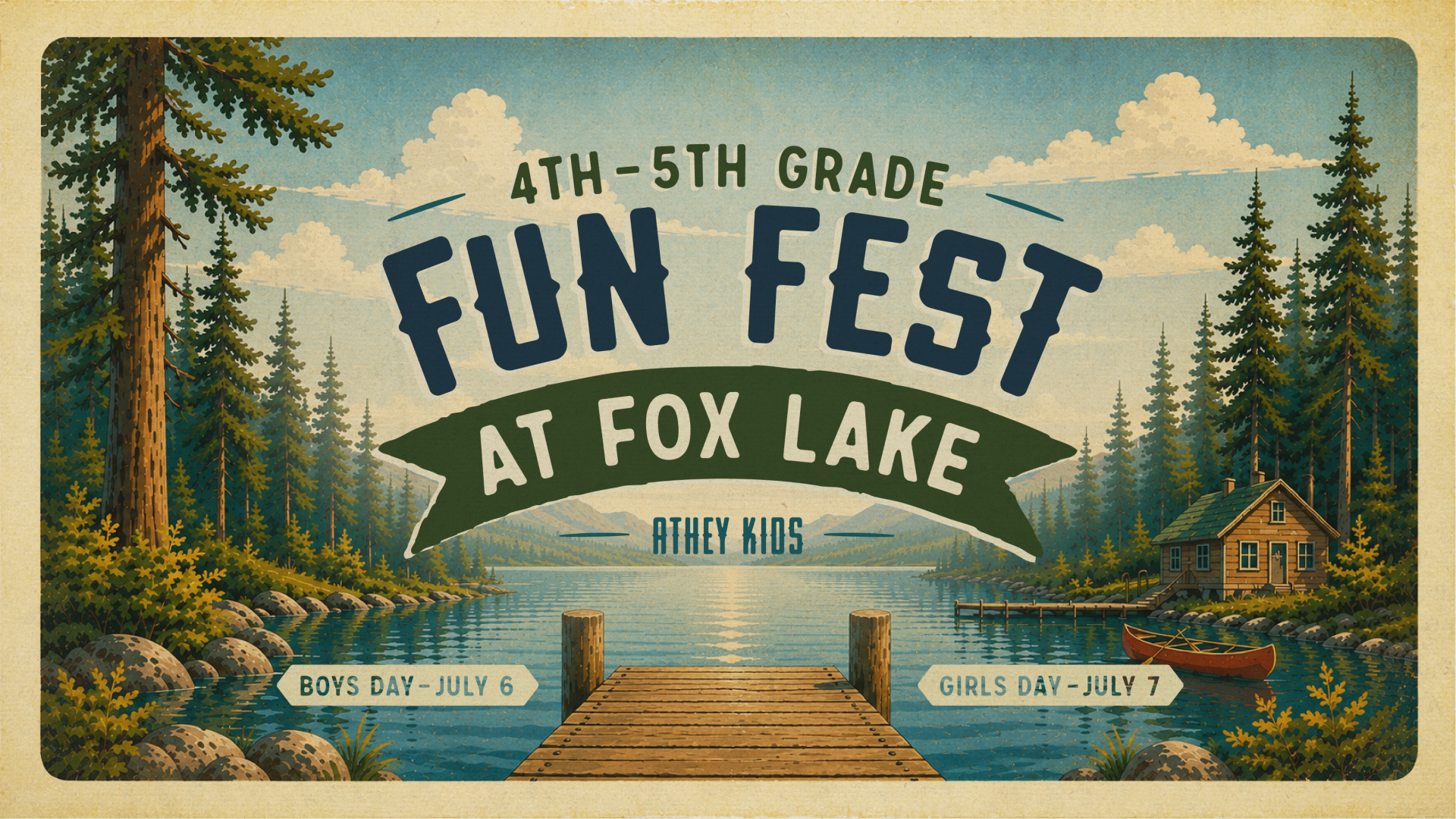 Poster for Fun Fest at Fox Lake