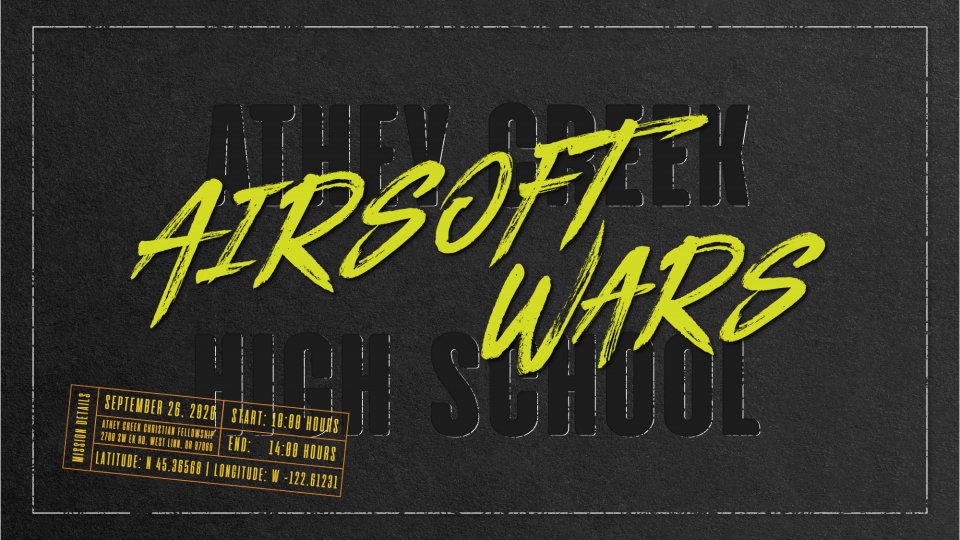 Poster forAirsoft Wars