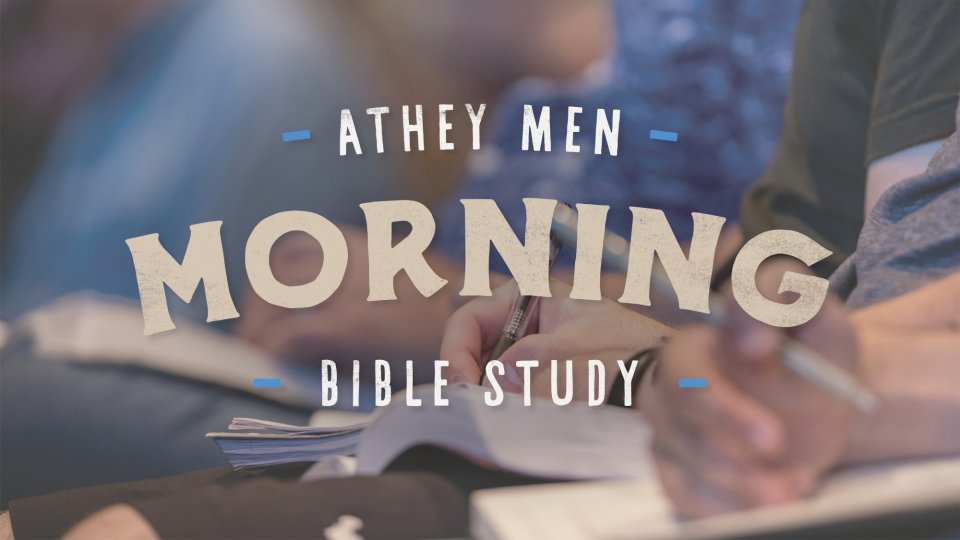 Poster forMen’s Morning Bible Study