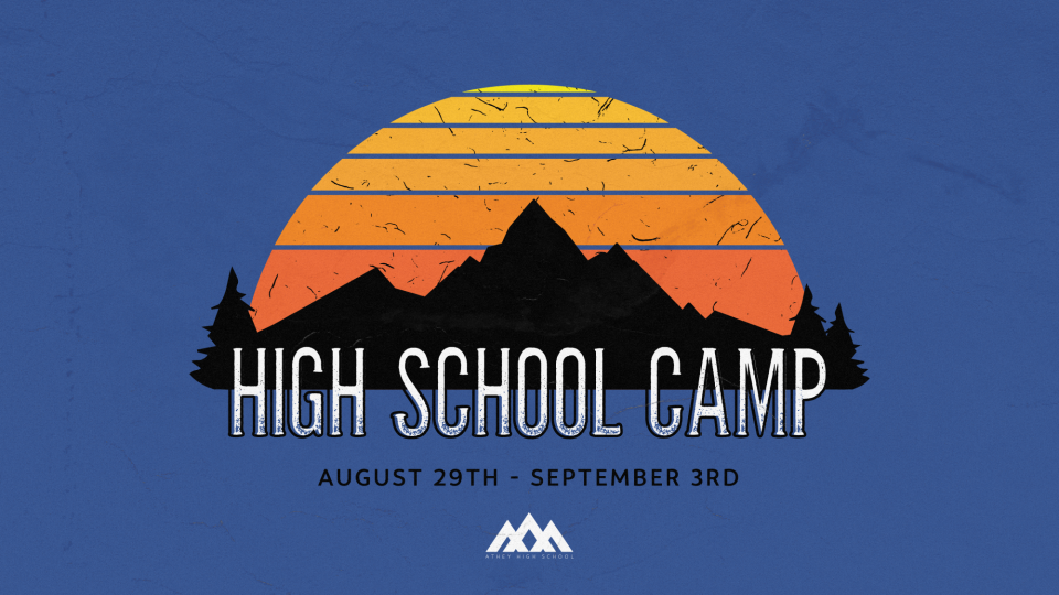 Poster forHigh School Camp