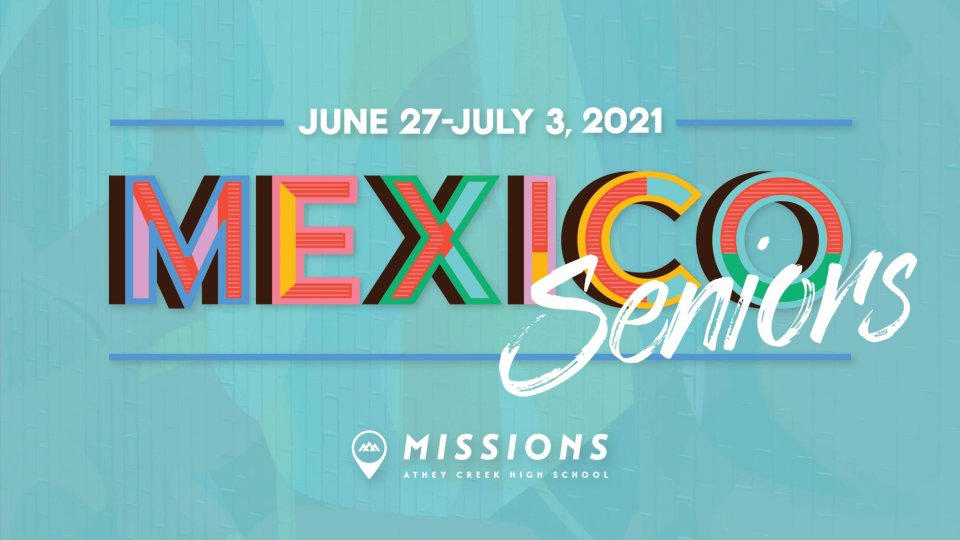 Poster forSenior Mexico Trip