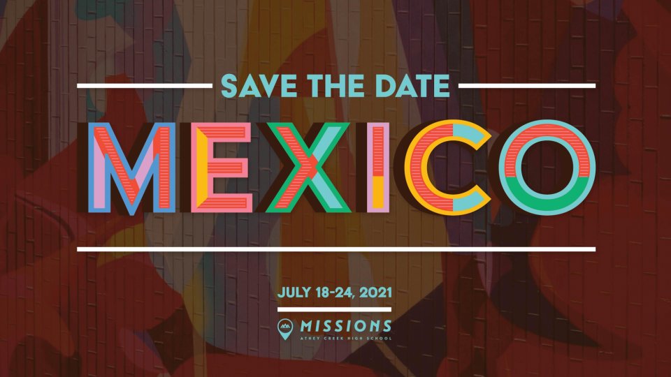 Poster forMexico Save The Date