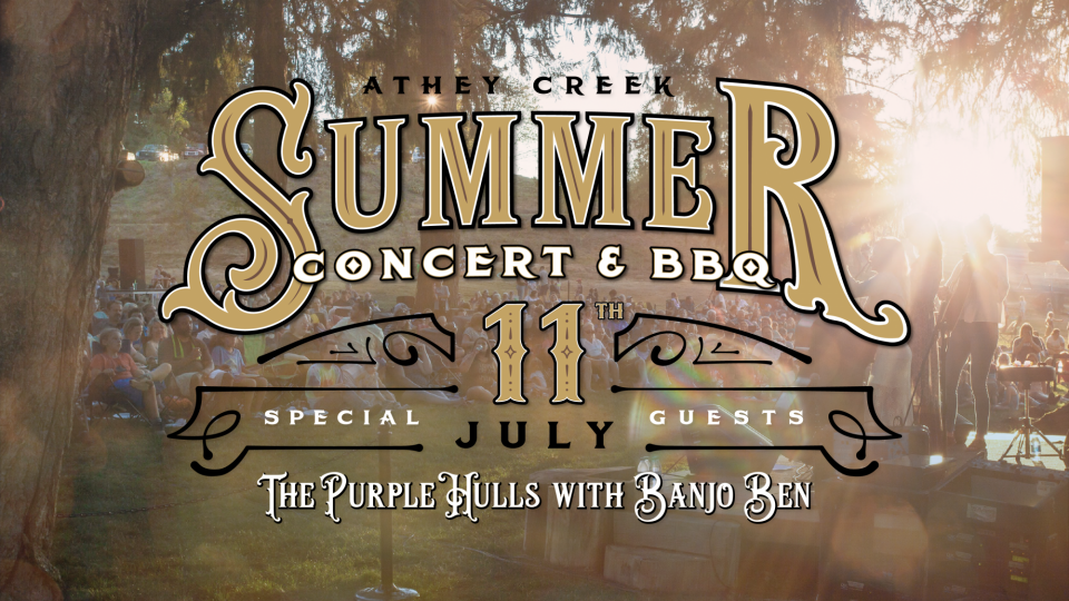 Poster forSummer Concert and BBQ