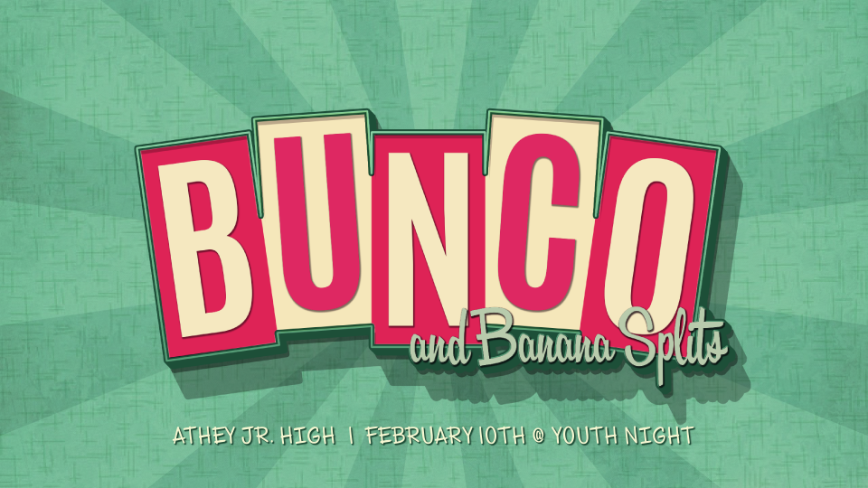 Poster forBunco and Banana Splits