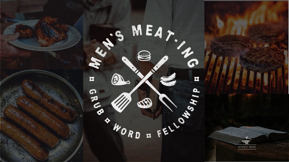 Poster forMen's Meat-ing