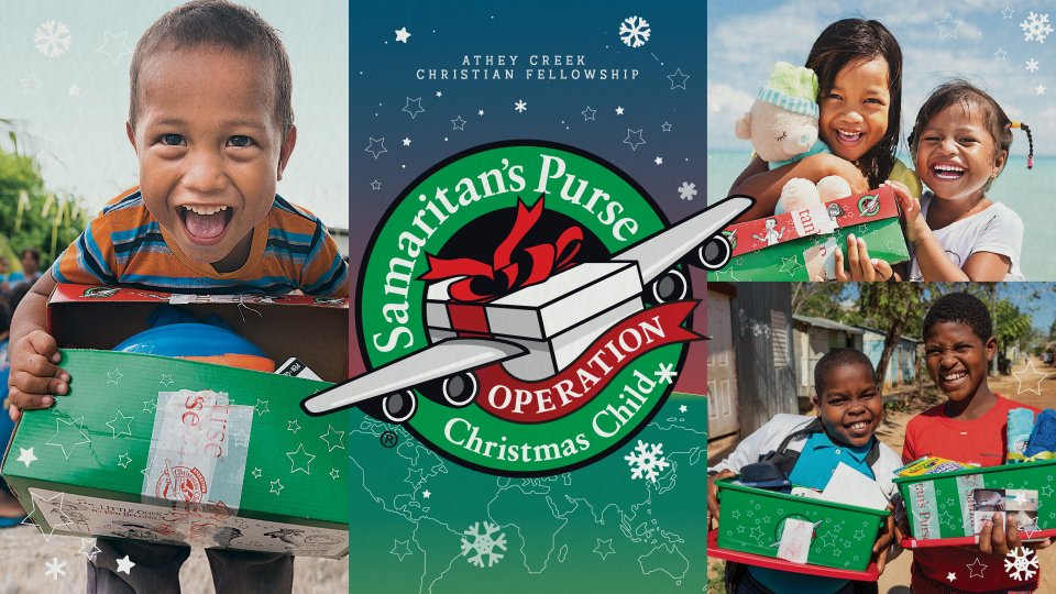 Poster forOperation Christmas Child 2022