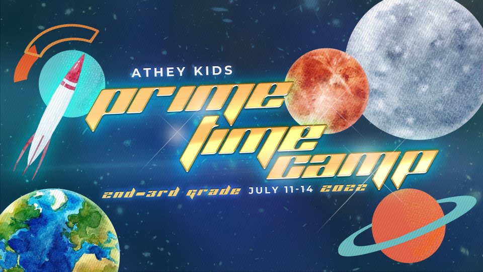Poster forPrime Time Camp
