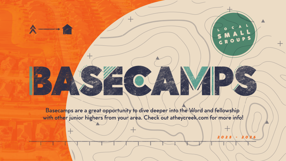 Poster forJr. High Basecamps