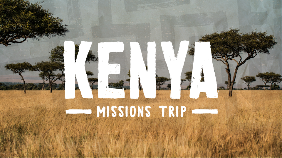 Poster forKenya Missions Trip 2026