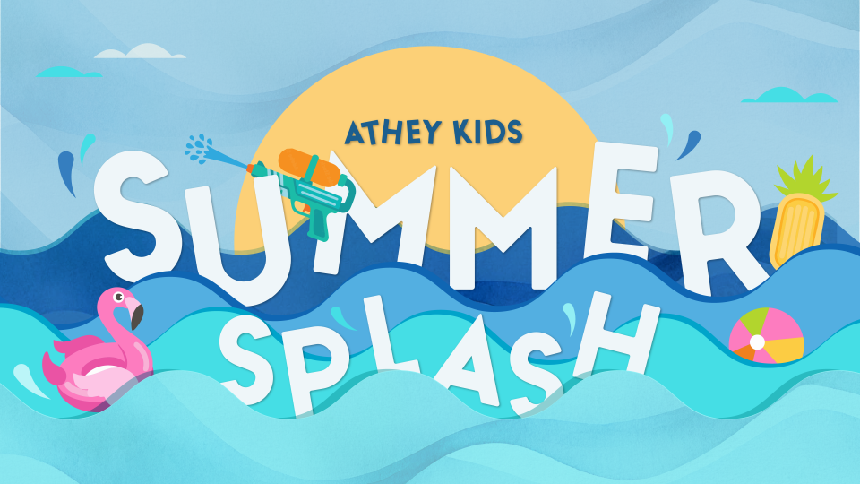 Poster forAthey Kids Summer Splash