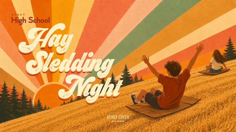 Poster forHillsboro Hay Sledding Night