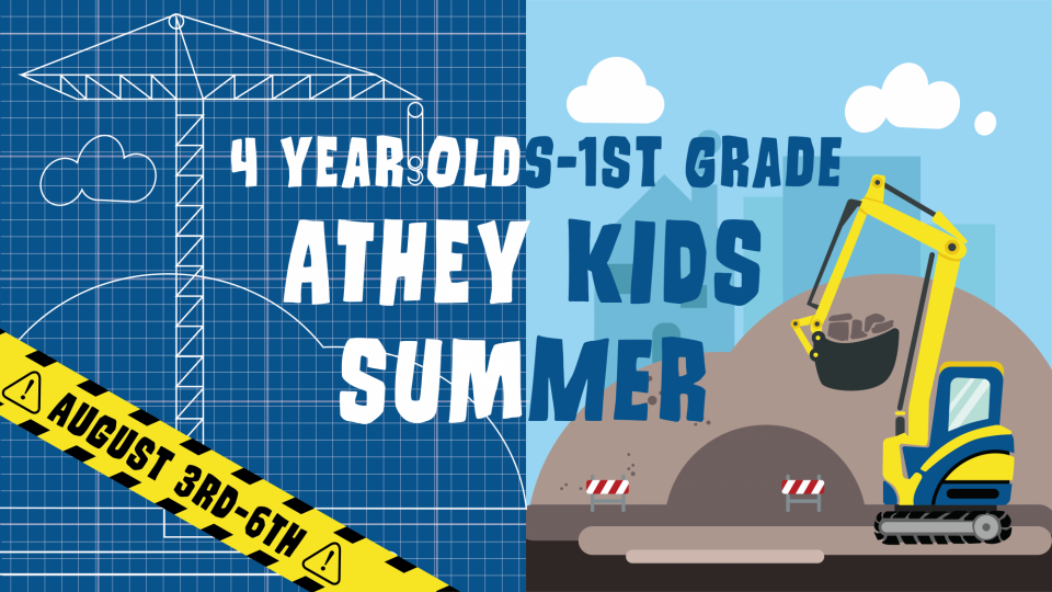 Poster forAthey Kids Summer 4 year olds-1st grade